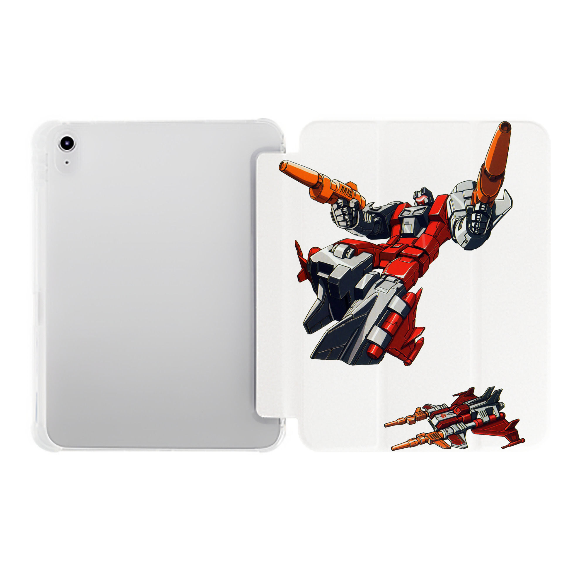 （画像用）  IPad ケース ペン収納付き 三つ折りスタンド PUレザー×シリコン 対応機種9.5/10.5/10.9インチ